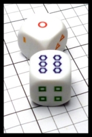 Dice : Dice - 6D - Koplow Shaped Pips Dice - Gen Con Aug 2016